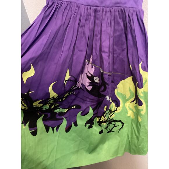 NWT Disney Parks Dress Shop Collection Maleficent Villain Dress XS S - Picture 2 of 5